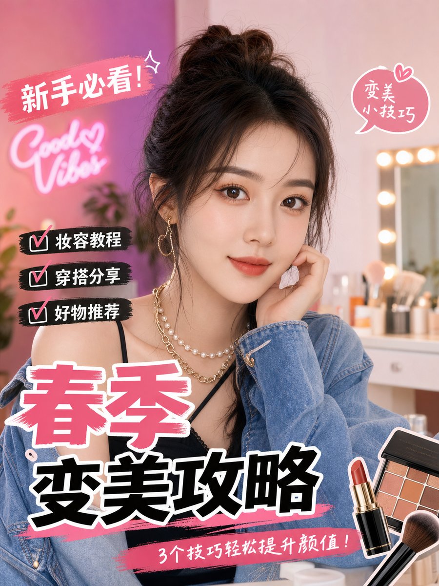 抖阴时尚视频春季变美攻略教程